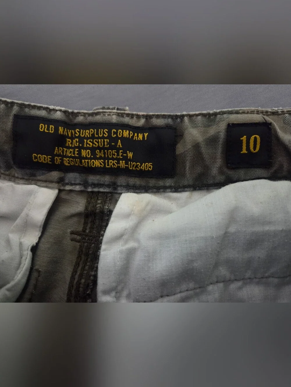 Old Navy as pictured